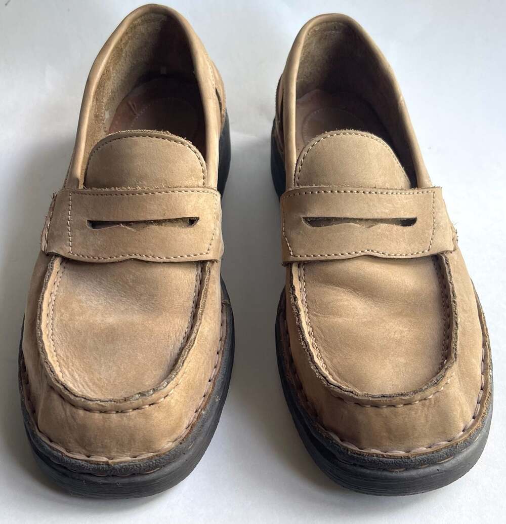 Timberland Penny Loafers Tan Leather Size 8M